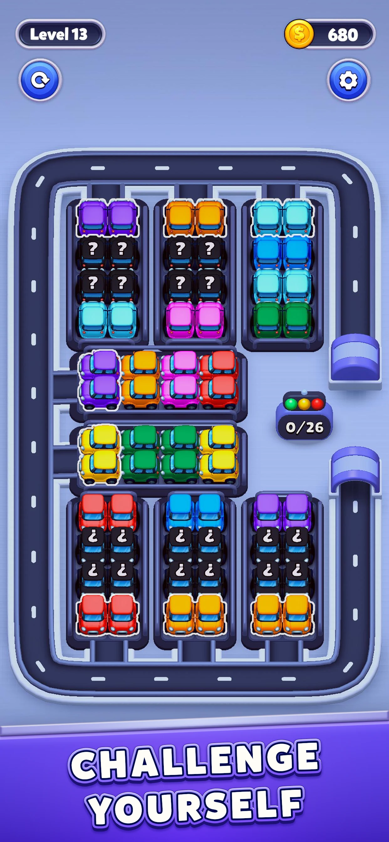 Car Sort: Color Puzzle screenshot