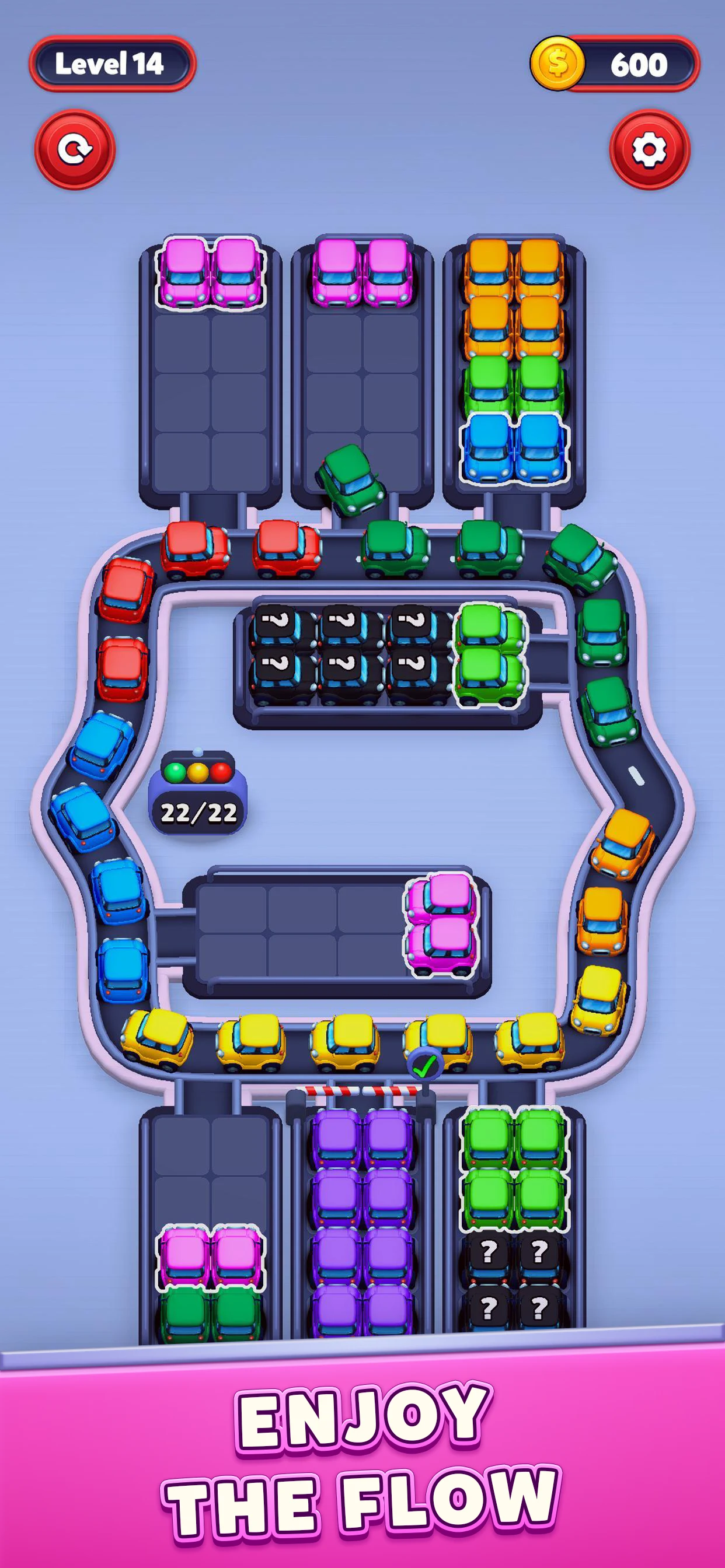 Car Sort: Color Puzzle screenshot