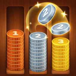 Pocket Sort: Coin Merge Puzzle 아이콘